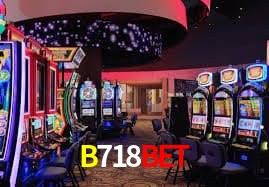 B718Bet: Jogos de Caça-Níqueis-Altas Recompensas, Roleta-Velocidade, Blackjack-Desafios Máximos